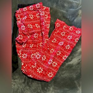 Victoria’s Secret Pink Christmas Pajama red pants M